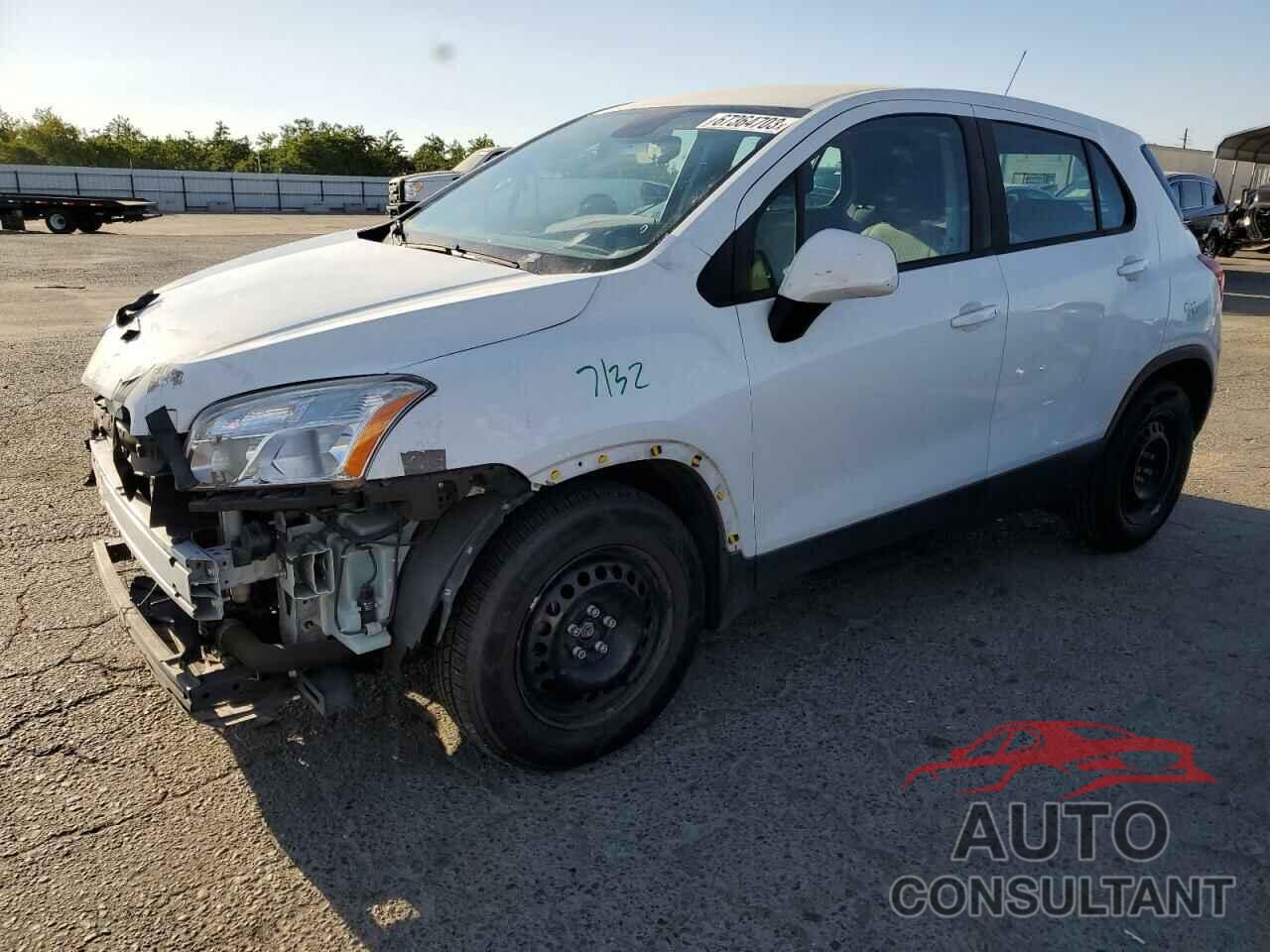 CHEVROLET TRAX 2016 - KL7CJKSB7GB750589