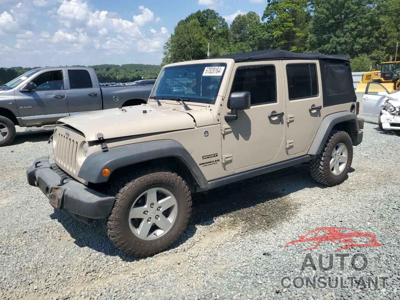 JEEP WRANGLER 2016 - 1C4BJWDG8GL298029