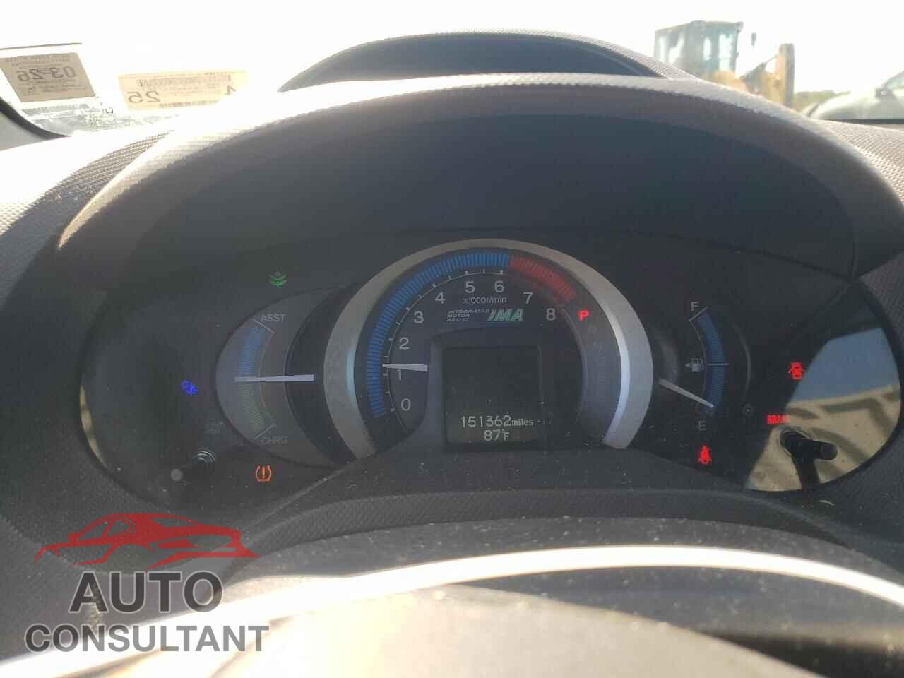 HONDA INSIGHT 2010 - JHMZE2H55AS037571