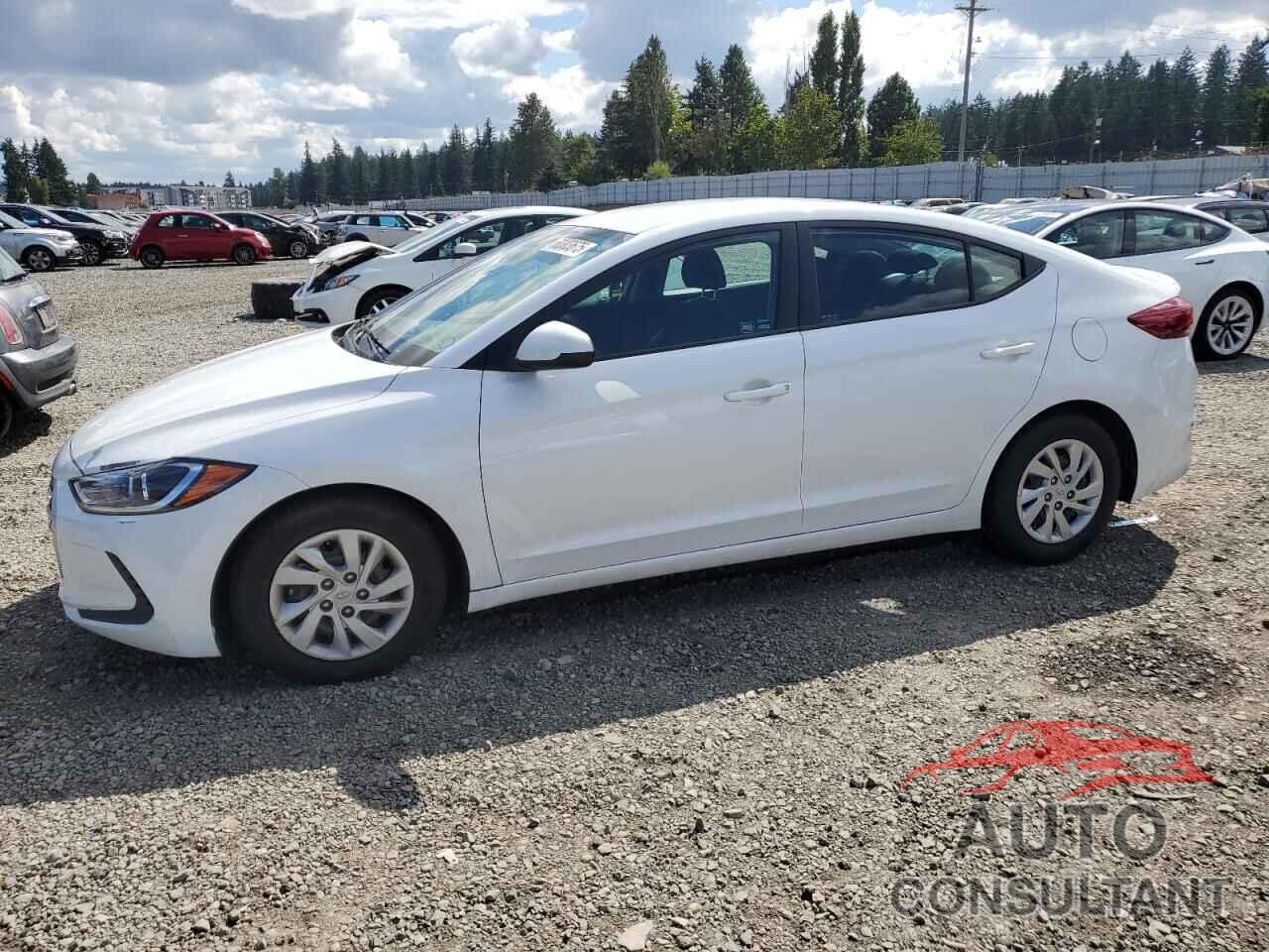 HYUNDAI ELANTRA 2018 - 5NPD74LF7JH278788