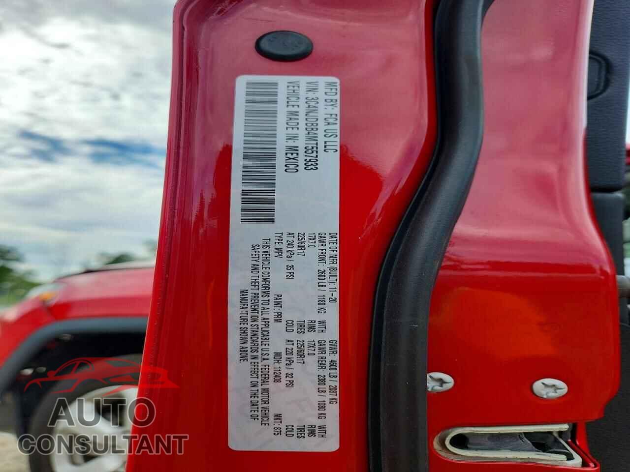 JEEP COMPASS 2021 - 3C4NJDBB4MT557933
