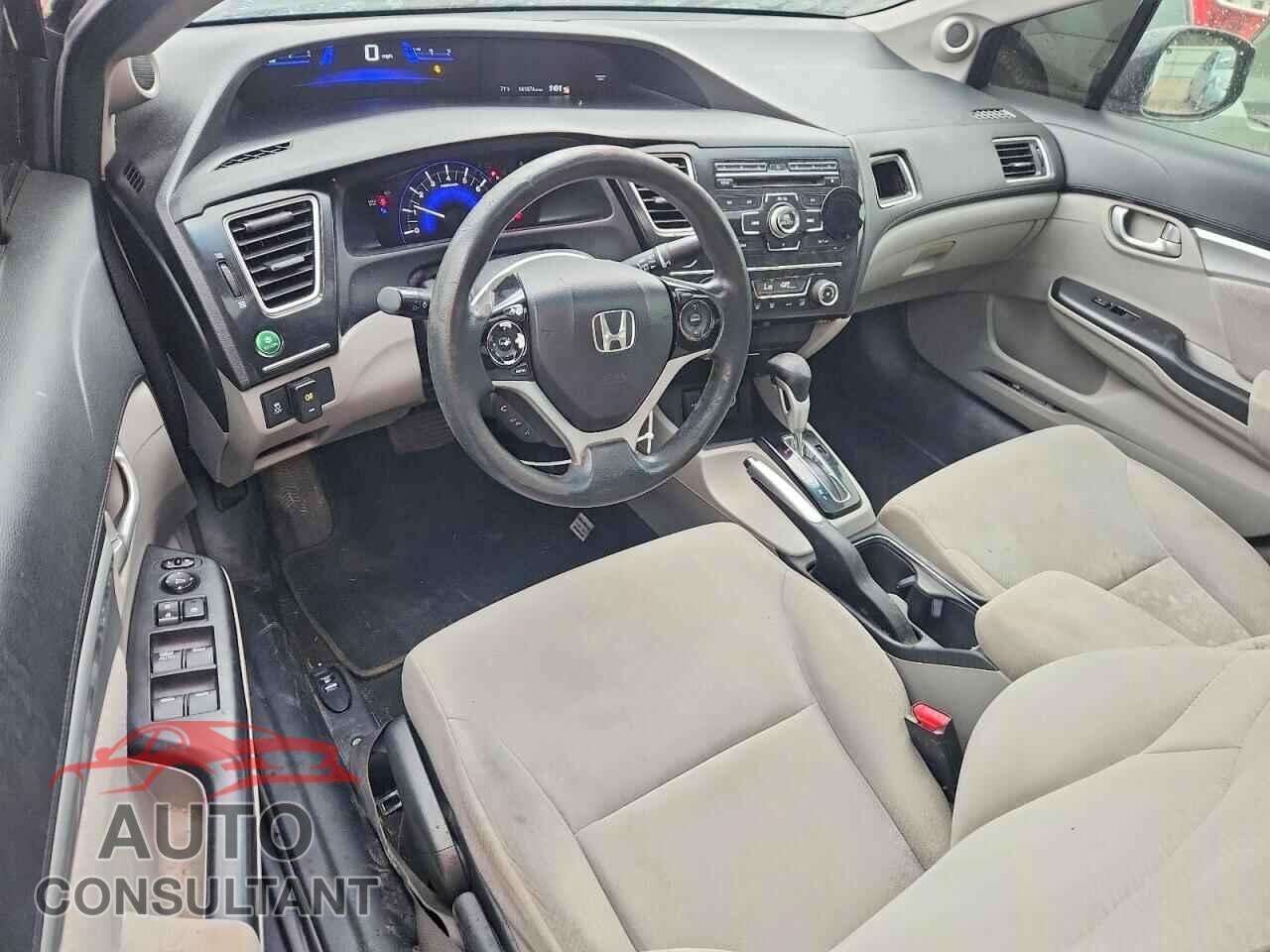 HONDA CIVIC 2013 - 19XFB2F83DE259902