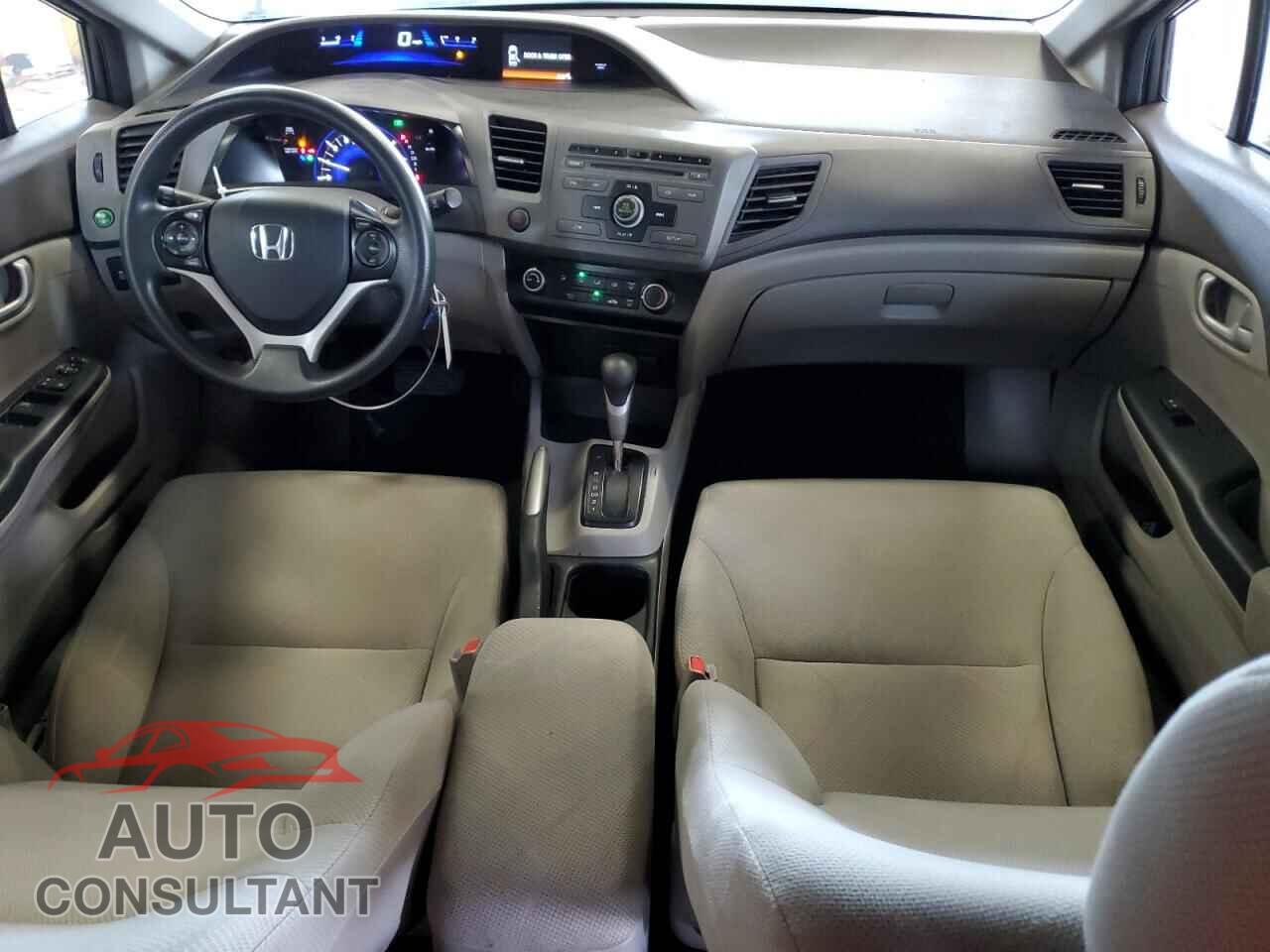 HONDA CIVIC 2012 - 19XFB2F59CE094166