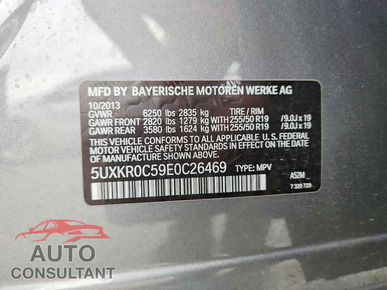 BMW X5 2014 - 5UXKR0C59E0C26469