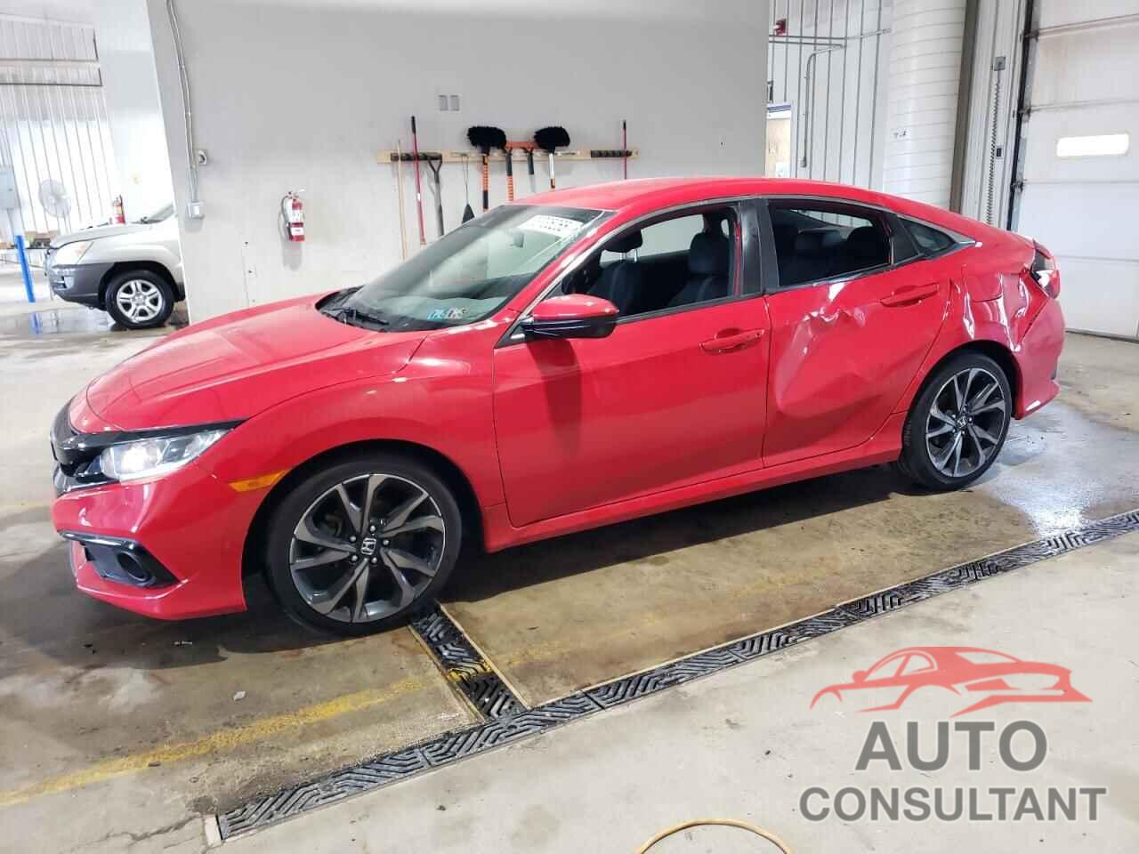 HONDA CIVIC 2019 - 2HGFC2F86KH572247