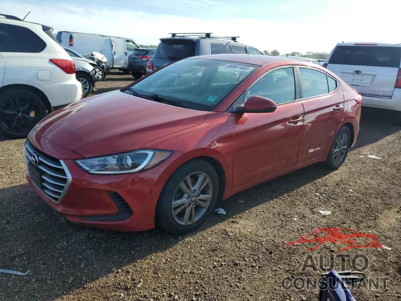 HYUNDAI ELANTRA 2017 - 5NPD84LFXHH004721
