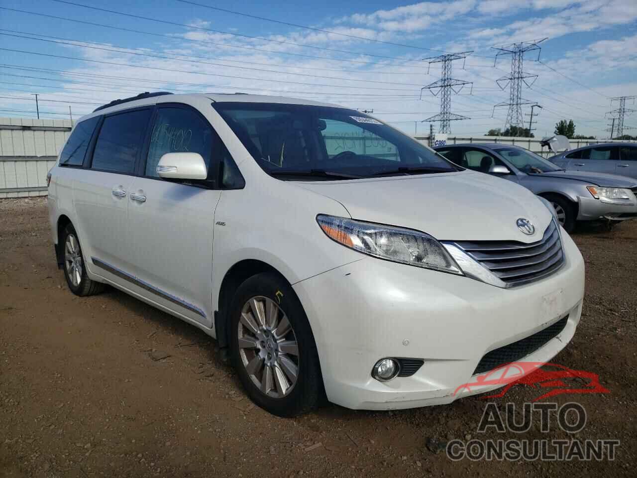 TOYOTA SIENNA 2017 - 5TDDZ3DC9HS173781