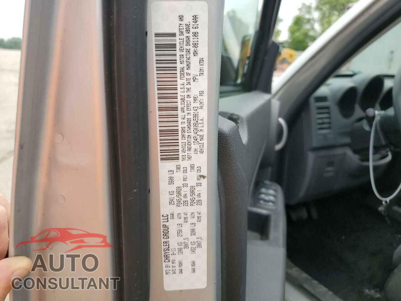 DODGE NITRO 2011 - 1D4PU4GK0BW598143
