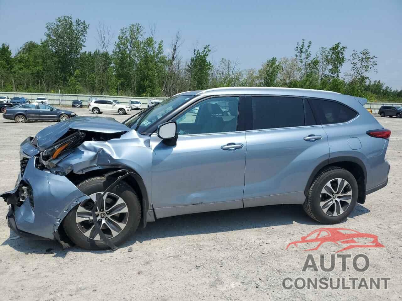TOYOTA HIGHLANDER 2022 - 5TDGZRBH7NS192629