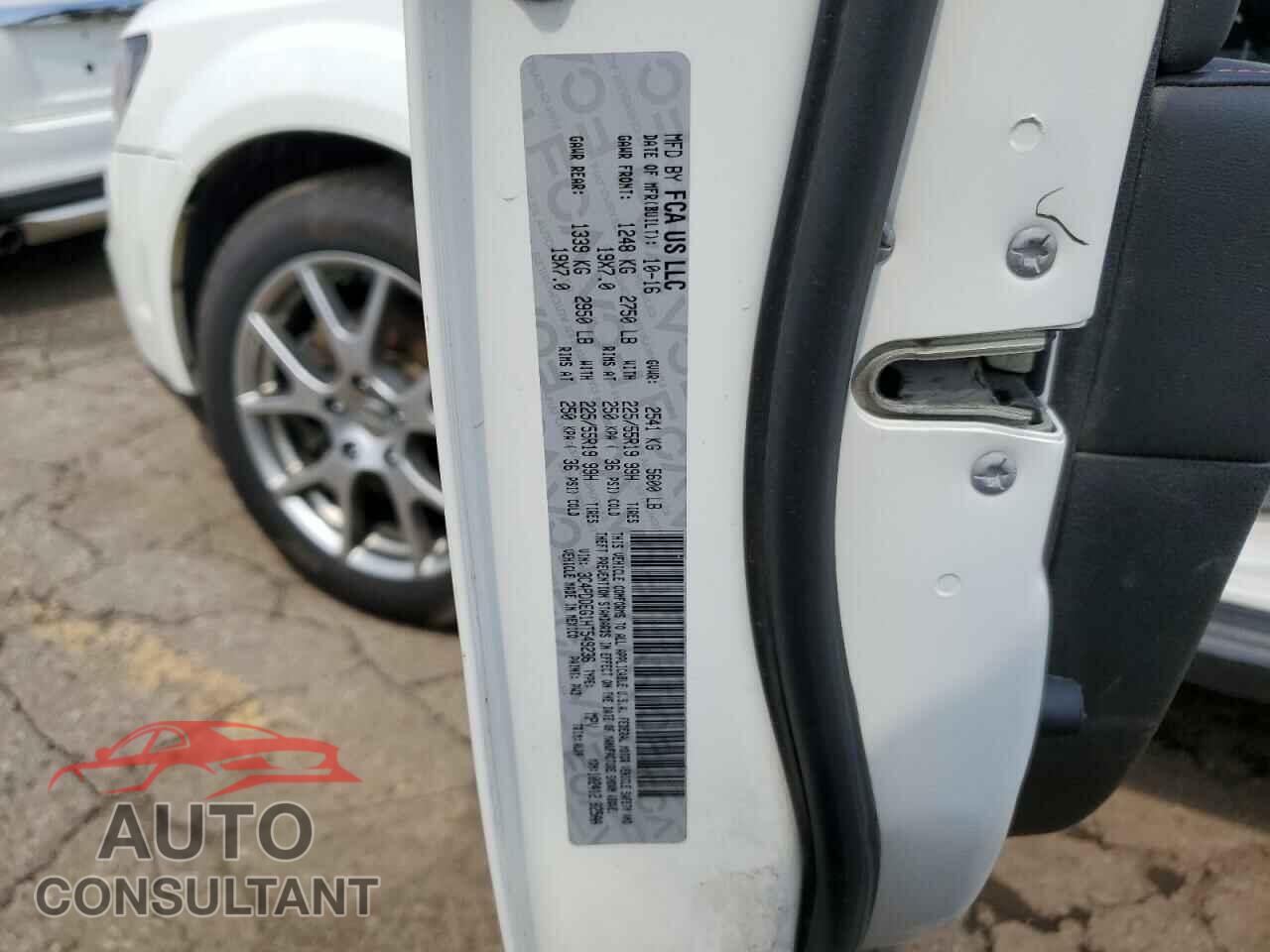 DODGE JOURNEY 2017 - 3C4PDDEG1HT549236