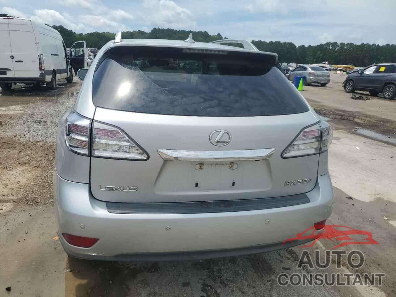 LEXUS RX350 2010 - 2T2ZK1BA9AC037550