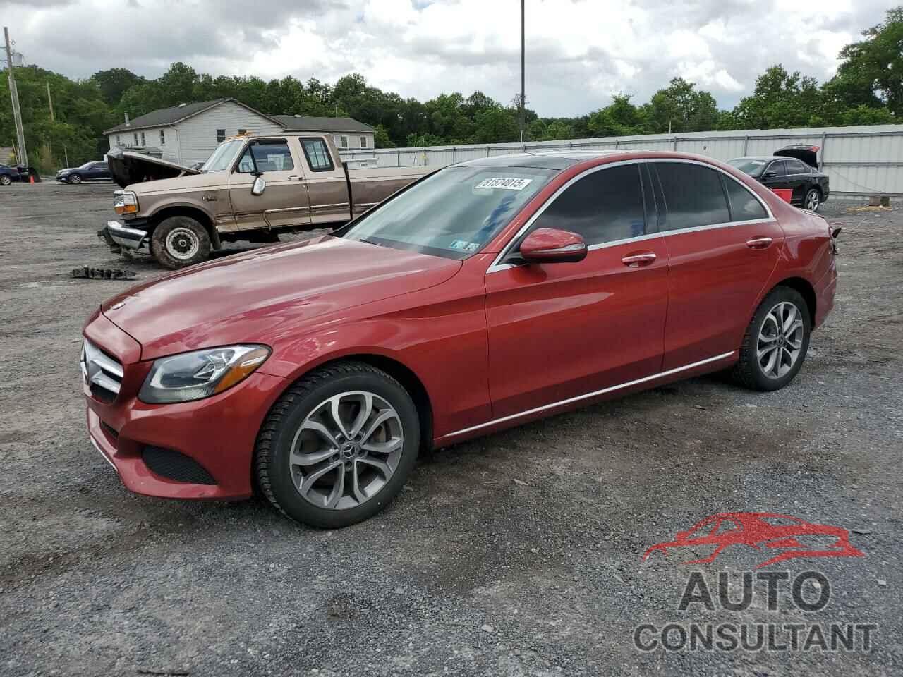 MERCEDES-BENZ C-CLASS 2017 - 55SWF4KB3HU217567