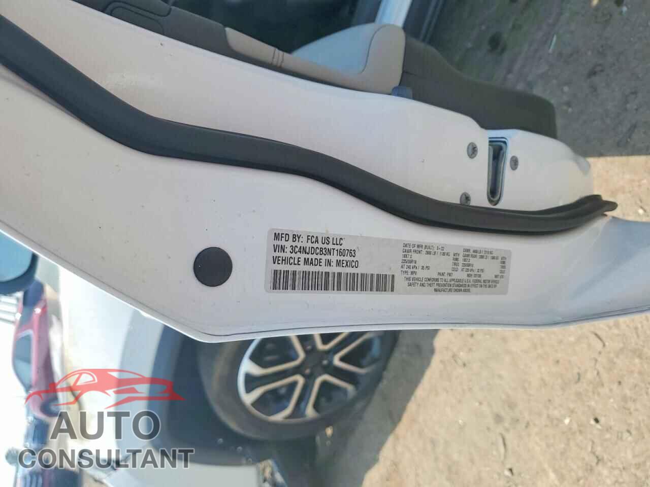 JEEP COMPASS 2022 - 3C4NJDCB3NT160763