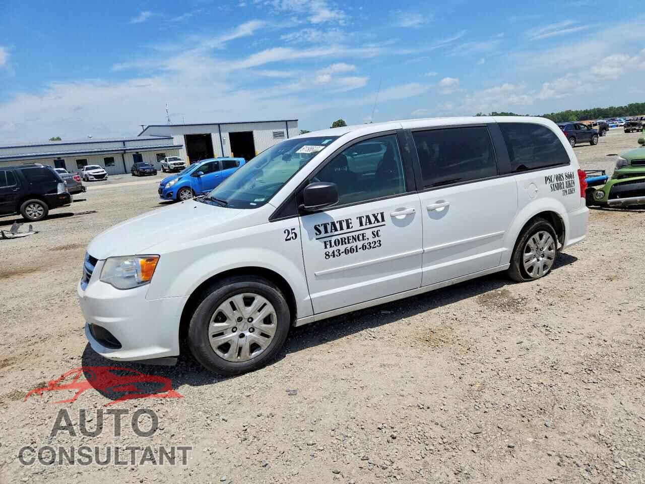 DODGE CARAVAN 2016 - 2C4RDGBG9GR387498