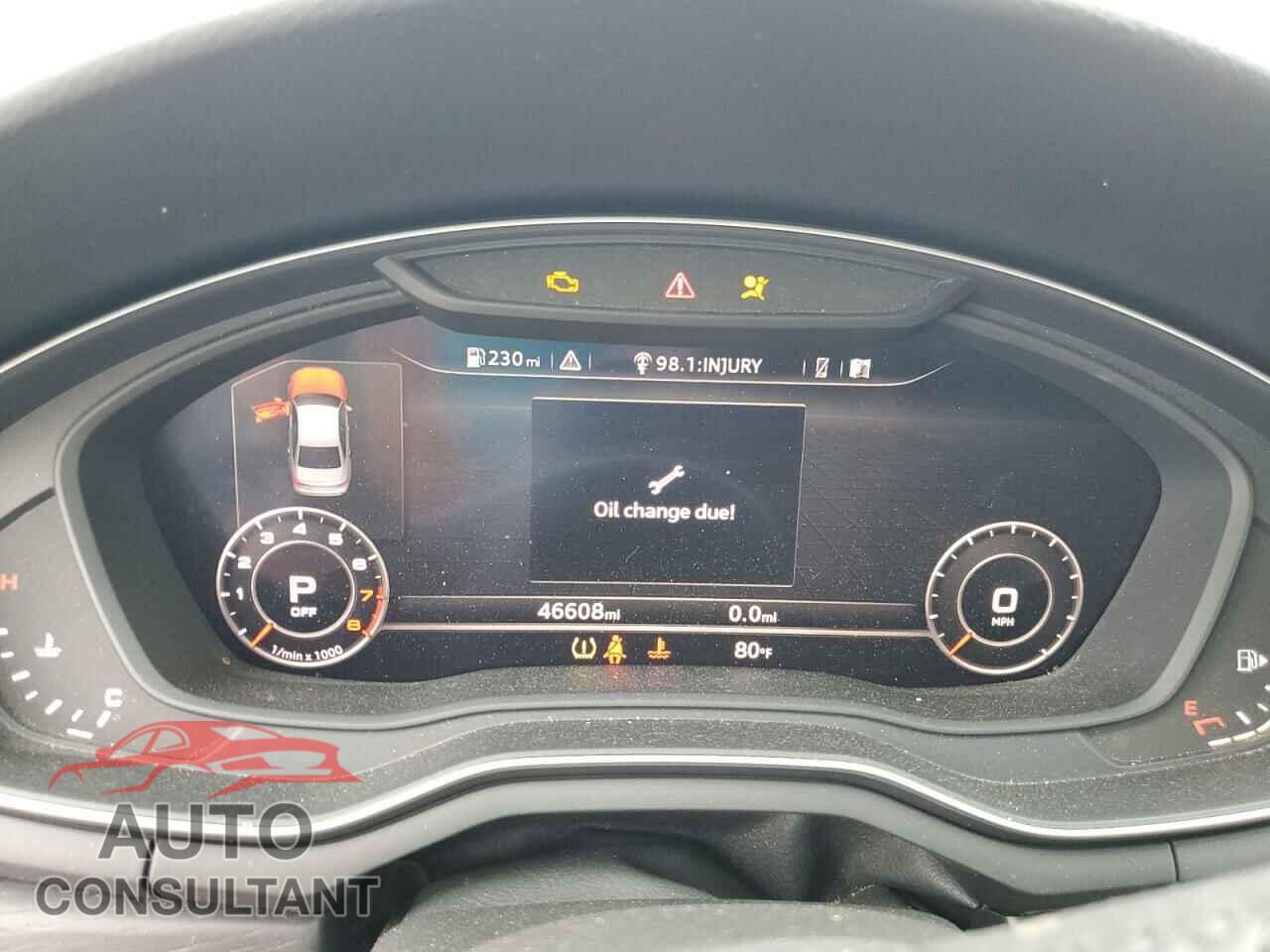 AUDI A4 2017 - WAUENAF41HN066639