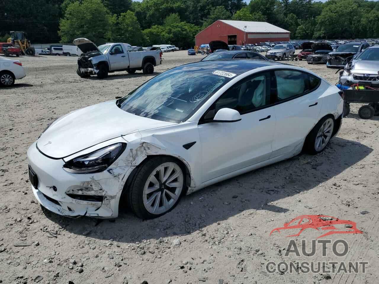 TESLA MODEL 3 2021 - 5YJ3E1EB4MF085415