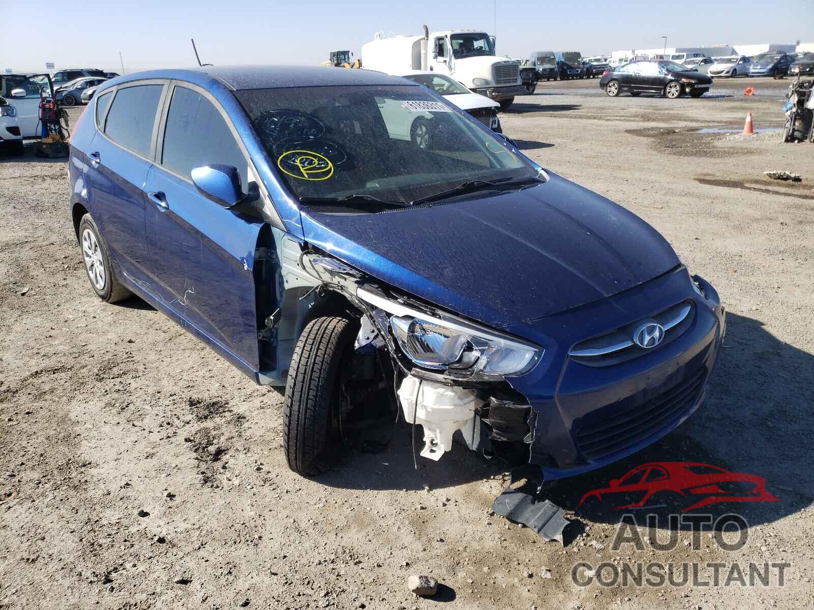 HYUNDAI ACCENT 2017 - KMHCT5AE9HU337262