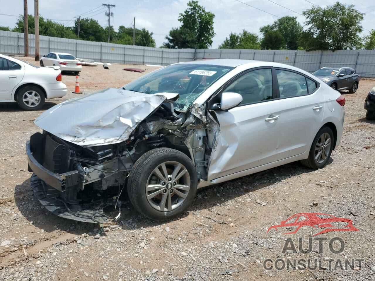 HYUNDAI ELANTRA 2018 - 5NPD84LF0JH259349