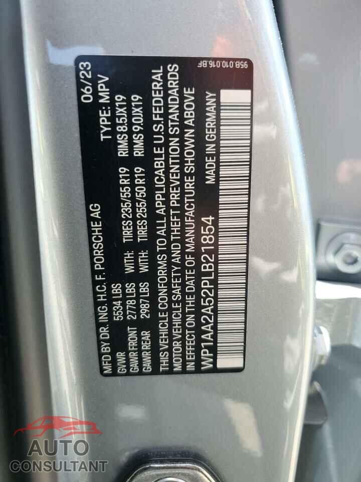 PORSCHE MACAN BASE 2023 - WP1AA2A52PLB21854