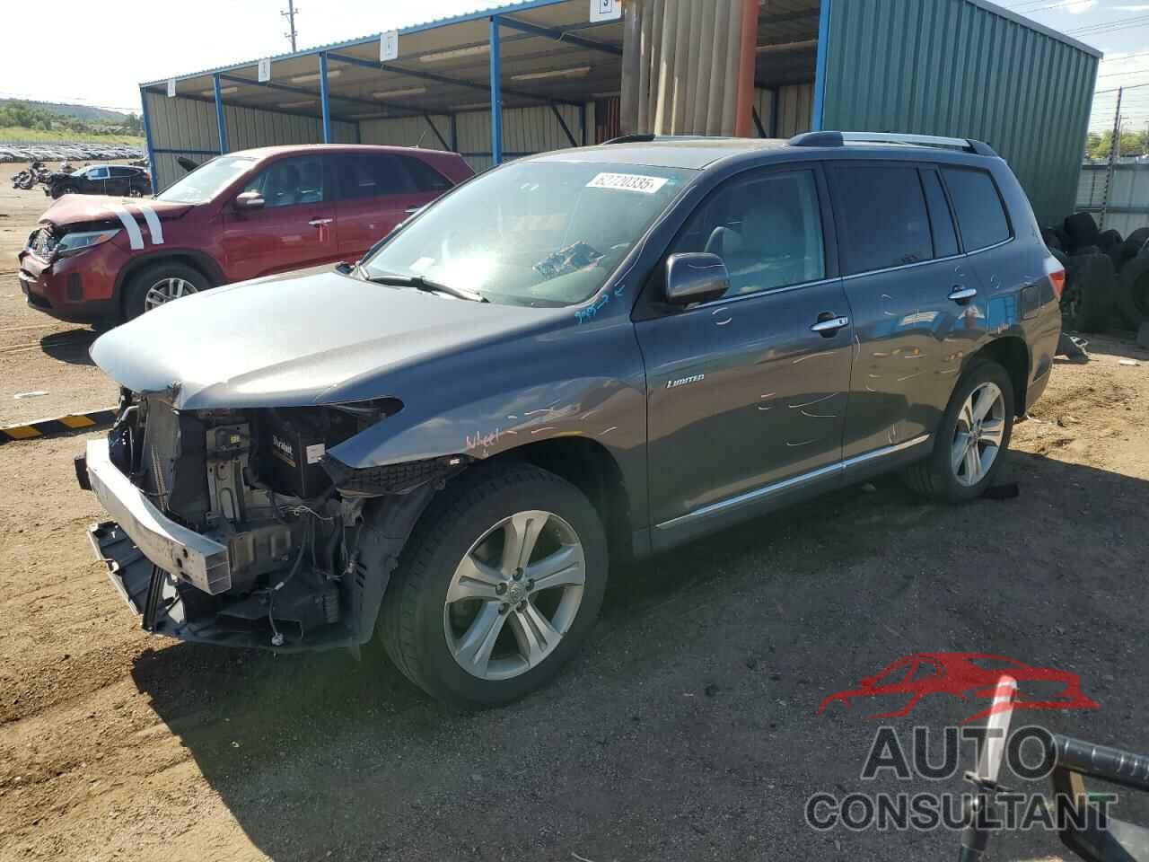 TOYOTA HIGHLANDER 2012 - 5TDDK3EHXCS139369