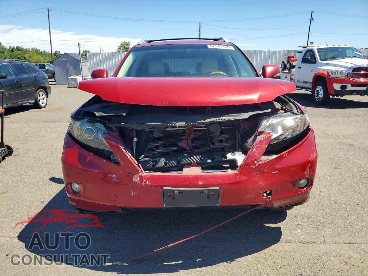 LEXUS RX350 2012 - 2T2BK1BA7CC148652