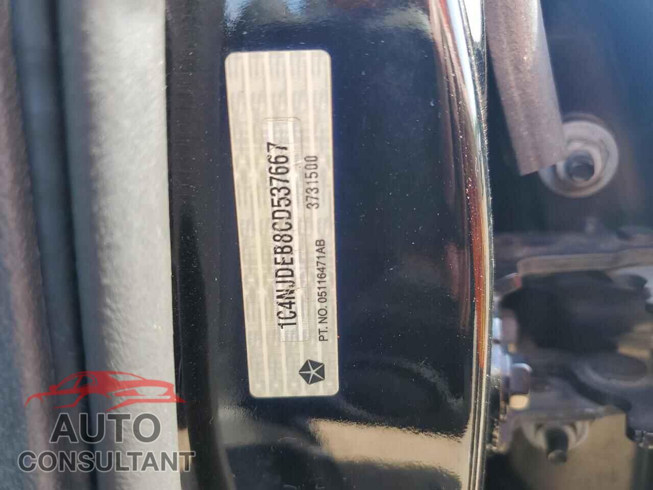 JEEP COMPASS 2012 - 1C4NJDEB8CD537667