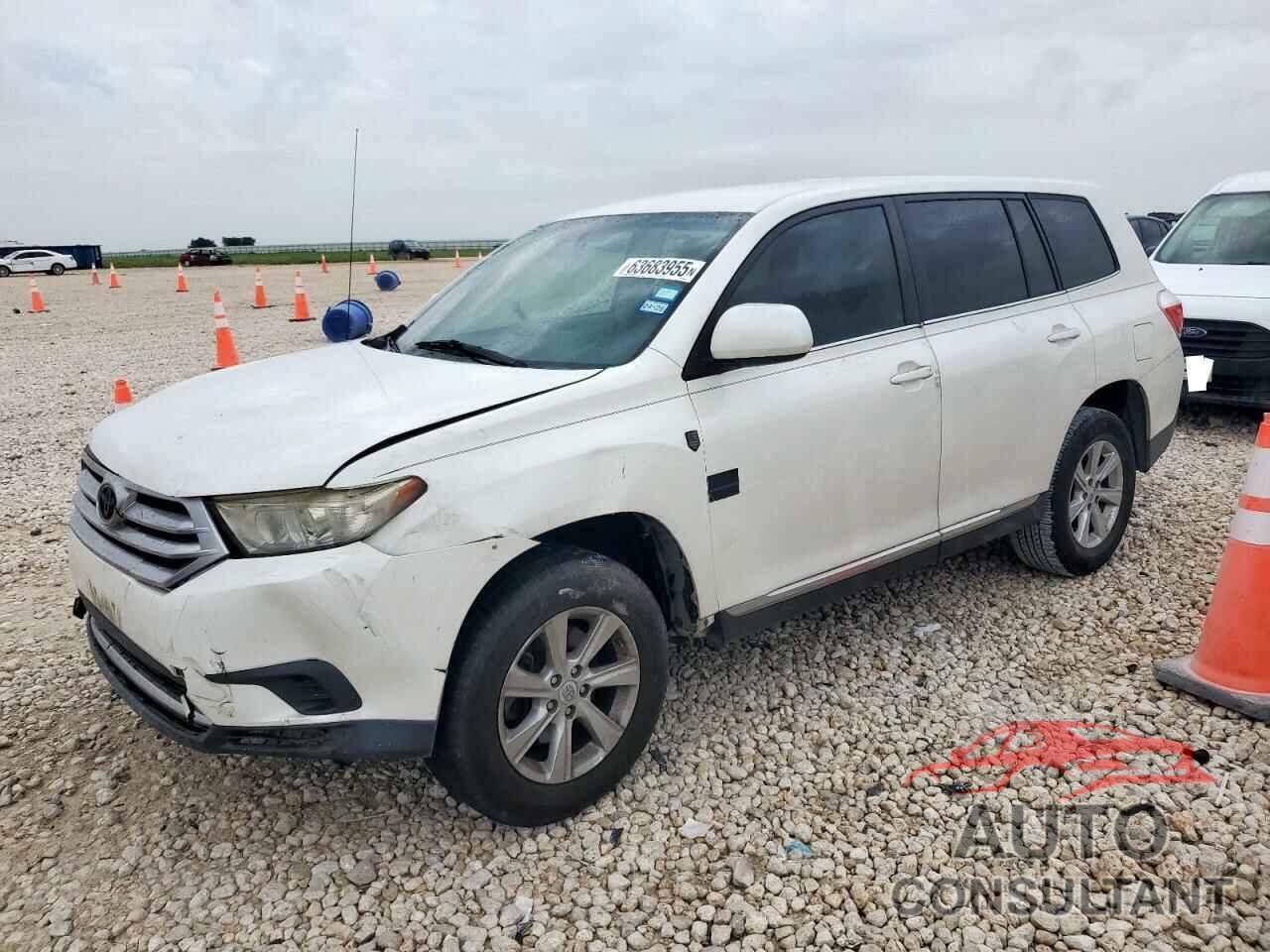 TOYOTA HIGHLANDER 2011 - 5TDZK3EHXBS040586