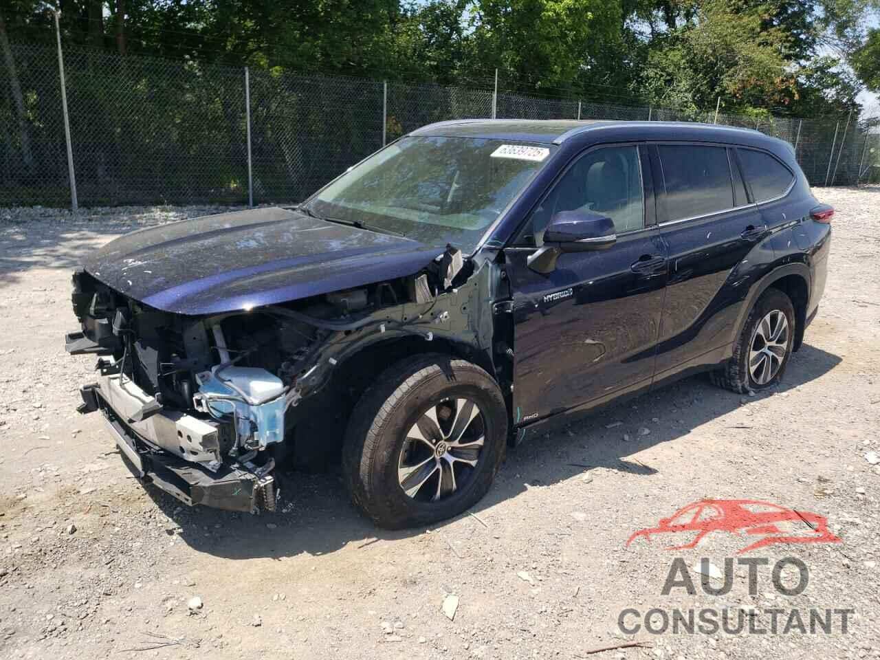 TOYOTA HIGHLANDER 2021 - 5TDGBRCH7MS529544