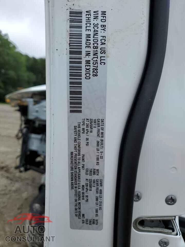 JEEP COMPASS 2022 - 3C4NJDCB1NT157828