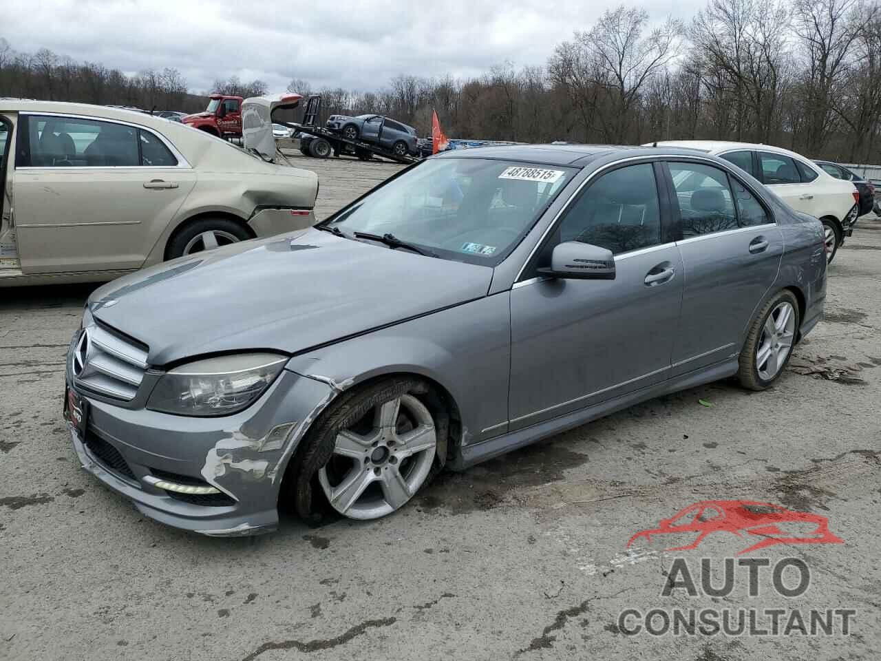 MERCEDES-BENZ C-CLASS 2011 - WDDGF8BB3BR144026