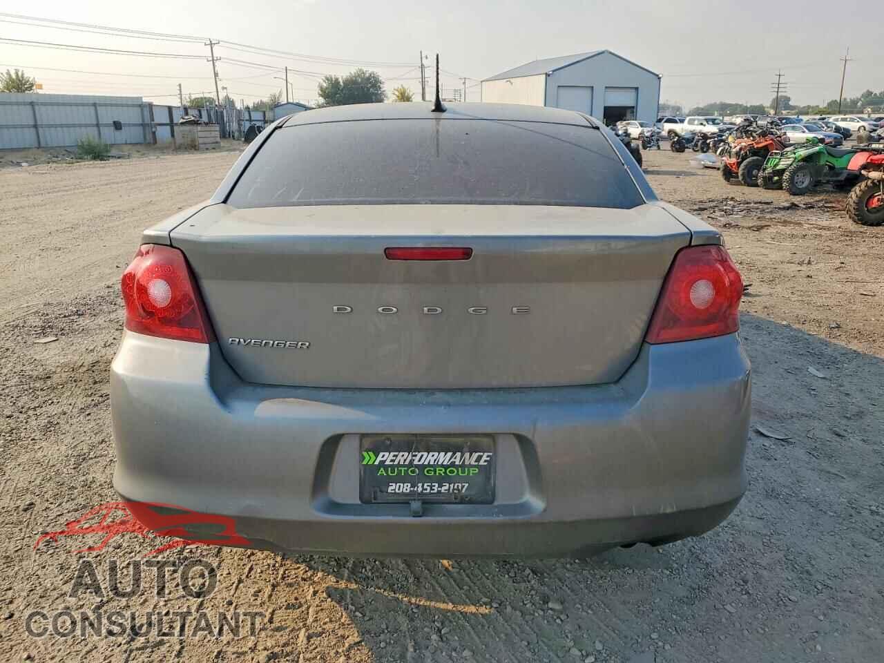 DODGE AVENGER 2013 - 1C3CDZAB0DN664608