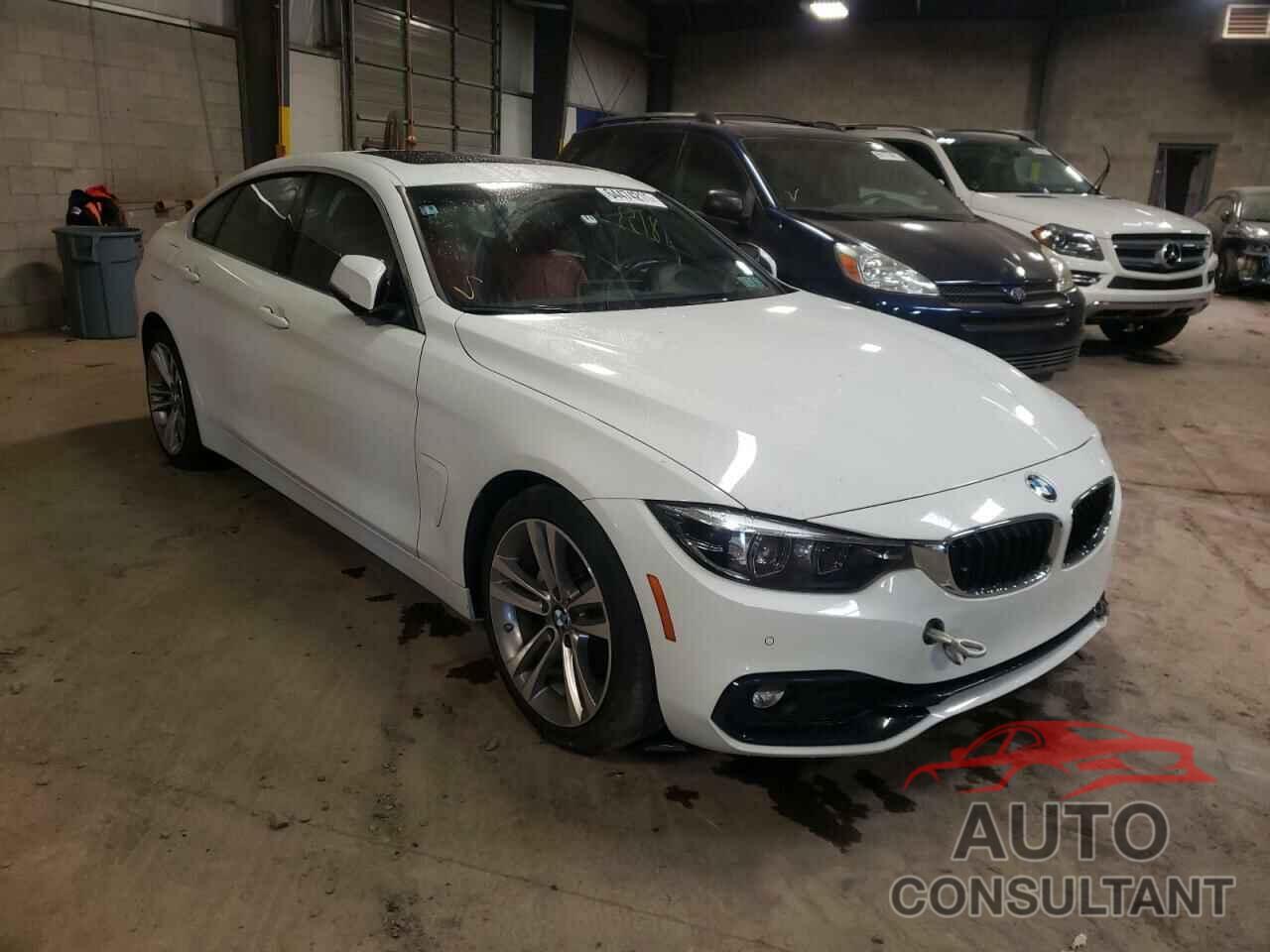 BMW 4 SERIES 2019 - WBA4J3C50KBL07275