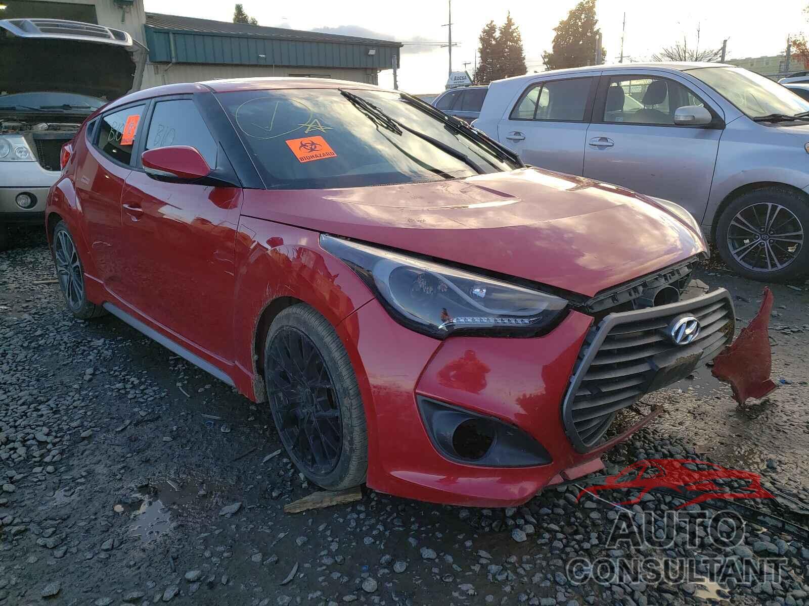 HYUNDAI VELOSTER 2016 - KMHTC6AE6GU255445