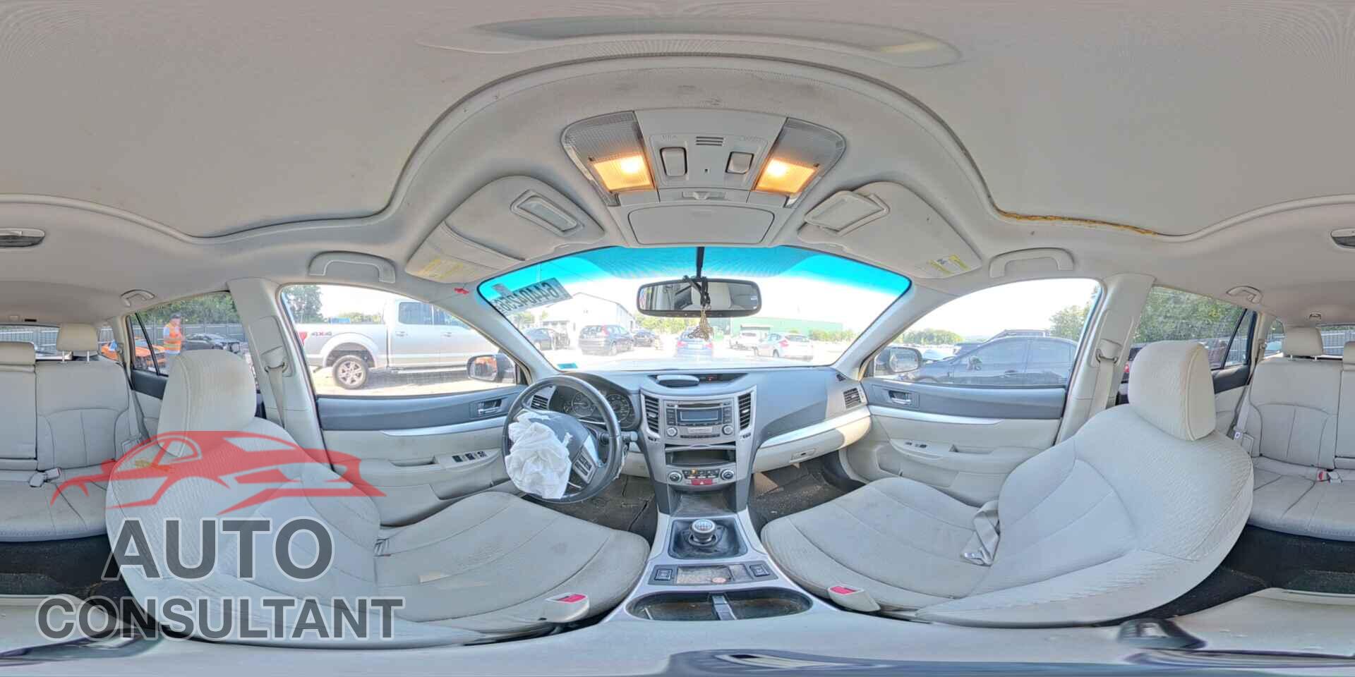 SUBARU OUTBACK 2012 - 4S4BRBGC2C1230160