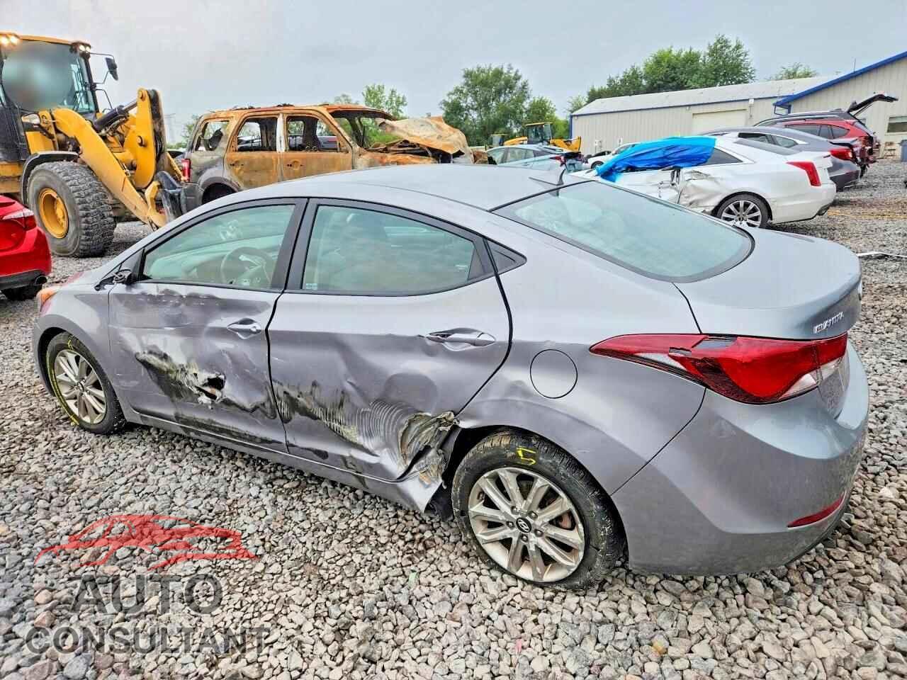 HYUNDAI ELANTRA 2014 - KMHDH4AE0EU128200