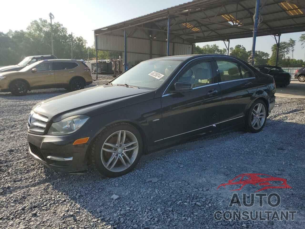 MERCEDES-BENZ C-CLASS 2012 - WDDGF4HB9CR237652