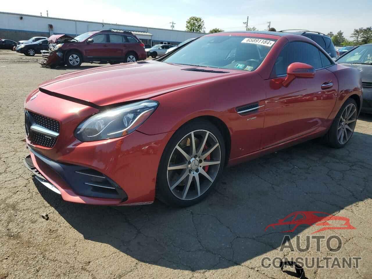 MERCEDES-BENZ SLC-CLASS 2018 - WDDPK6GA7JF150170