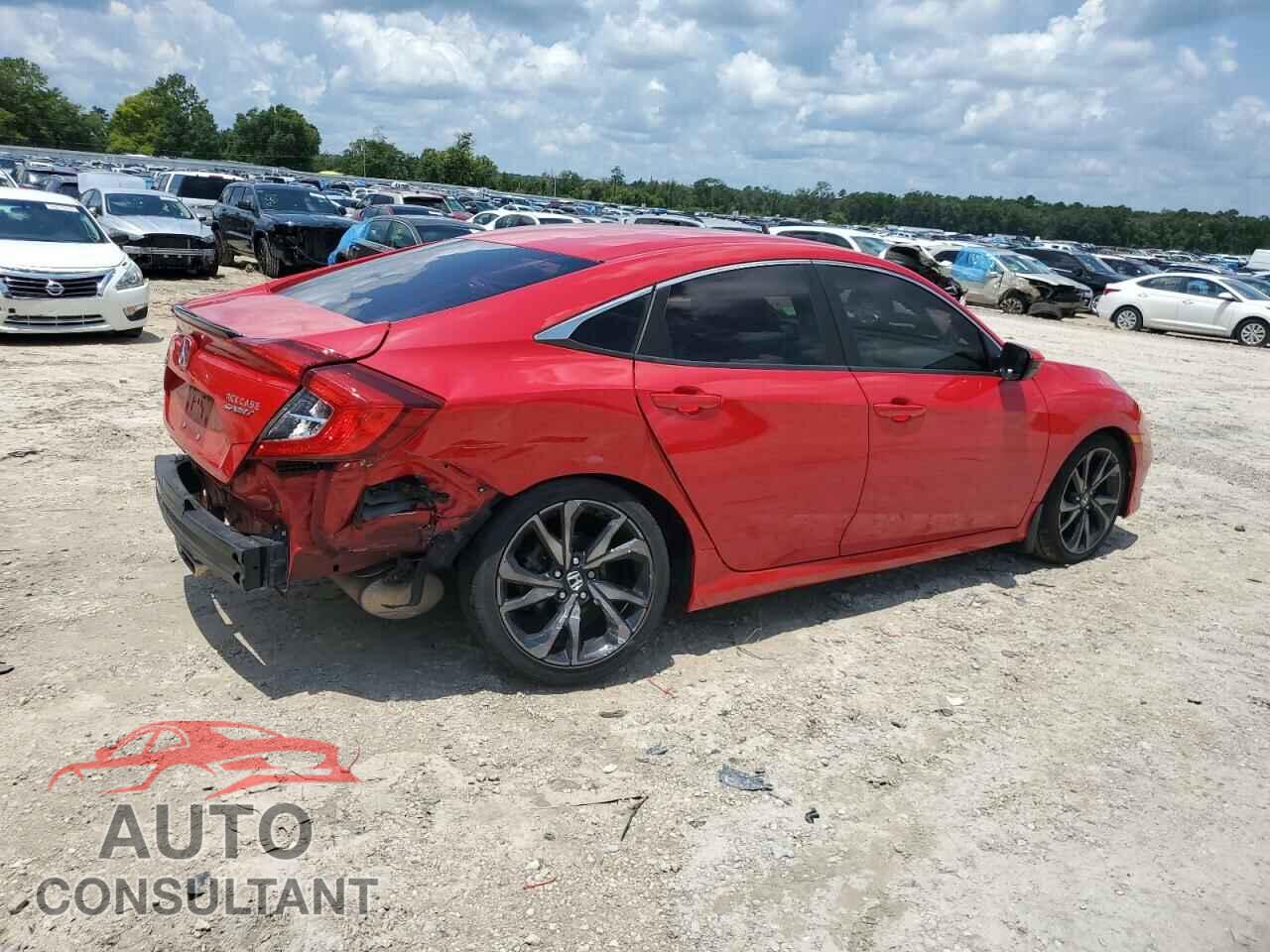 HONDA CIVIC 2019 - 2HGFC2F84KH512287