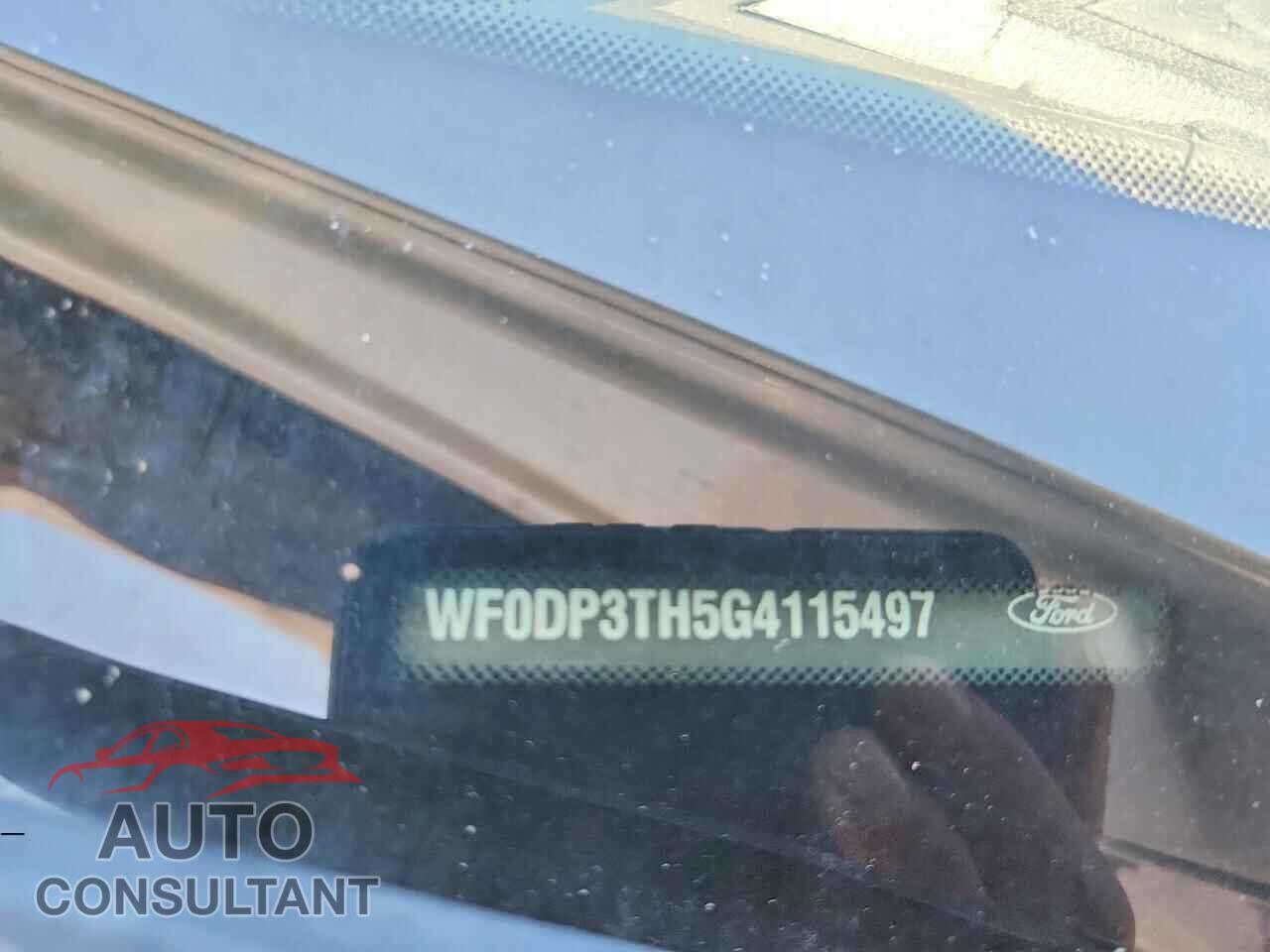 FORD FOCUS 2016 - WF0DP3TH5G4115497