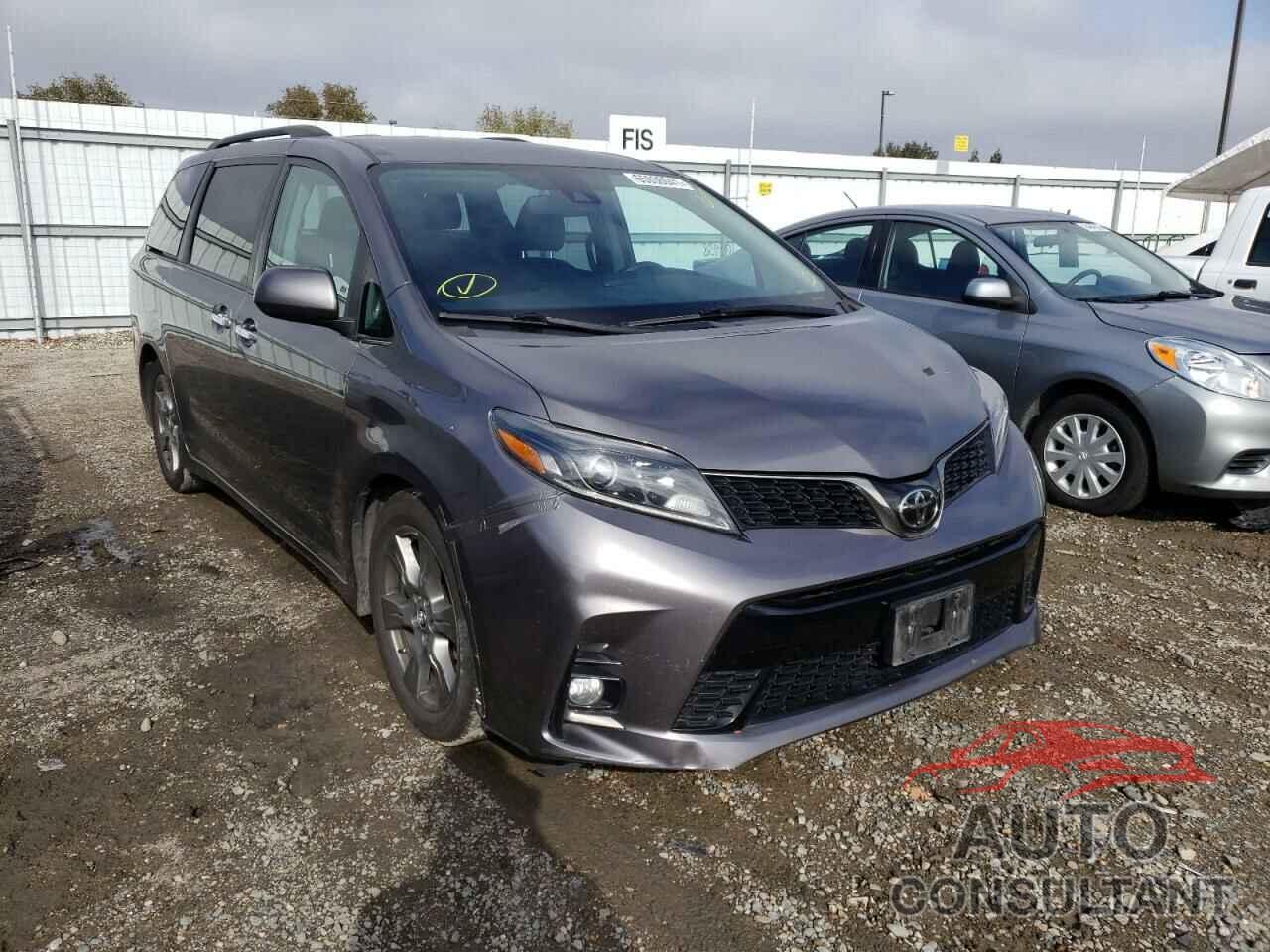 TOYOTA SIENNA 2018 - 5TDXZ3DCXJS932389