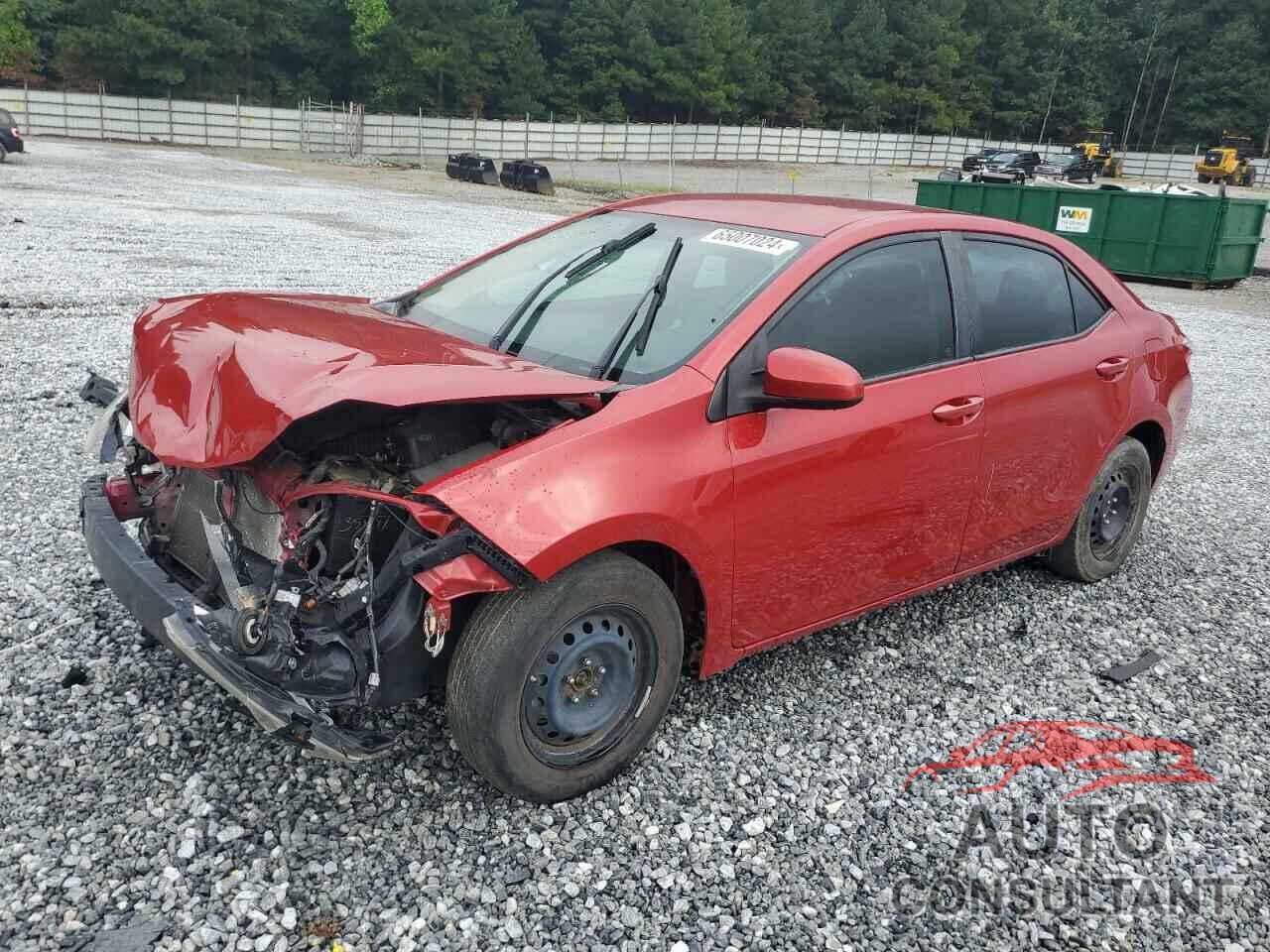 TOYOTA COROLLA 2016 - 2T1BURHE2GC512442