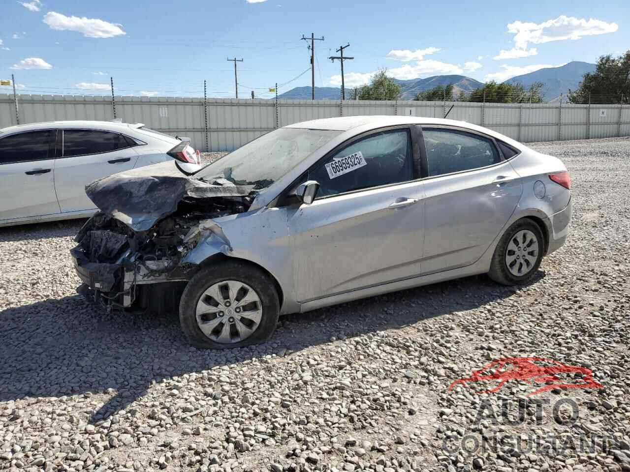 HYUNDAI ACCENT 2017 - KMHCT4AEXHU209154