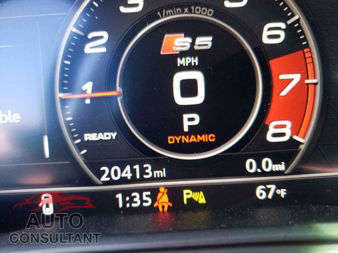 AUDI S5/RS5 2018 - WAUR4AF59JA038985