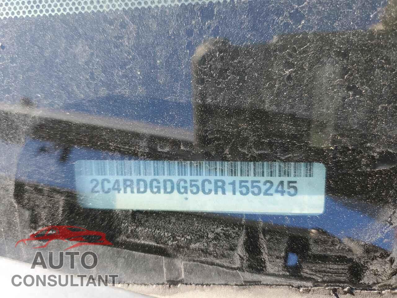 DODGE CARAVAN 2012 - 2C4RDGDG5CR155245