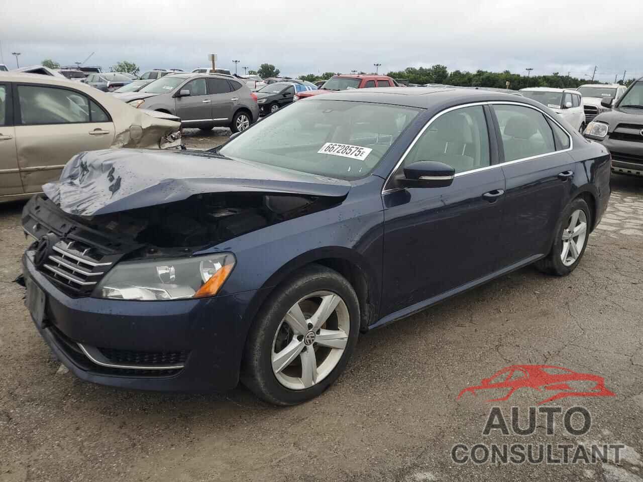 VOLKSWAGEN PASSAT 2013 - 1VWBN7A31DC101741