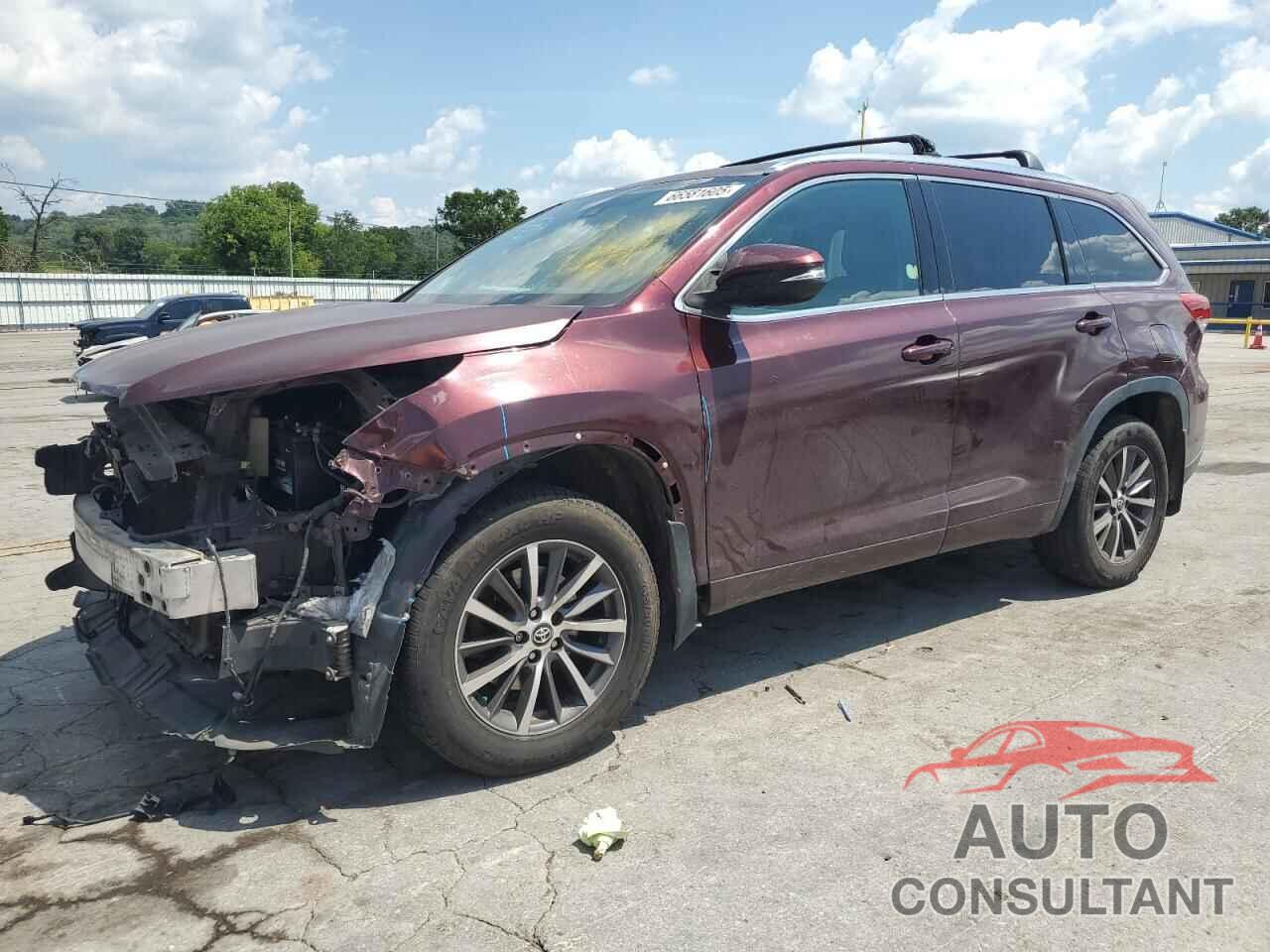 TOYOTA HIGHLANDER 2017 - 5TDJZRFH1HS363167