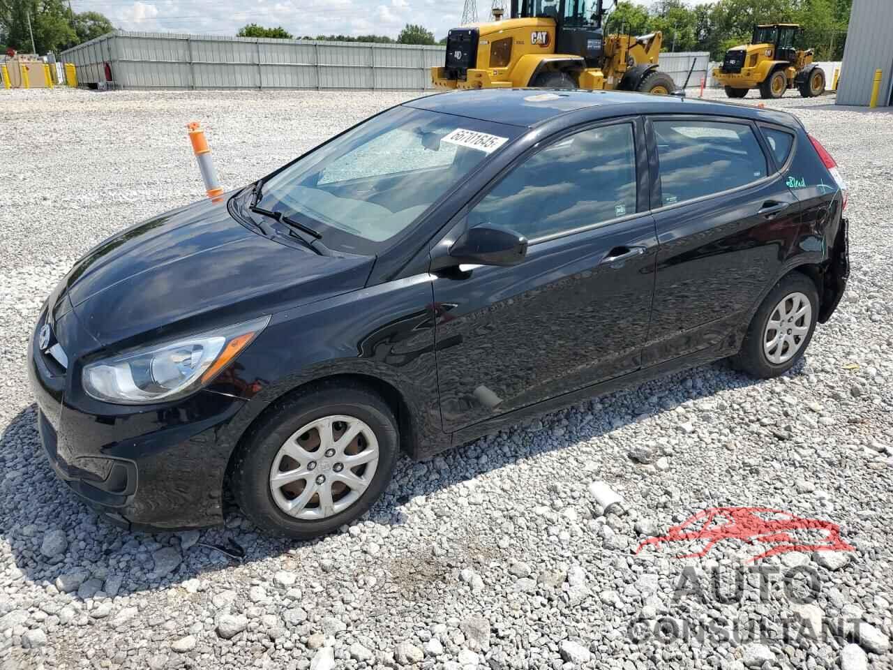 HYUNDAI ACCENT 2012 - KMHCT5AE8CU028908