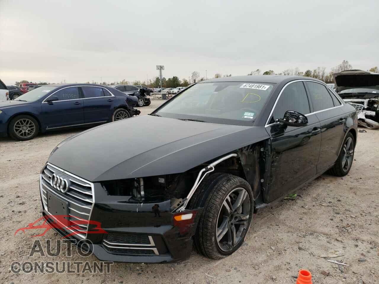 AUDI A4 2018 - WAUENAF48JA228067