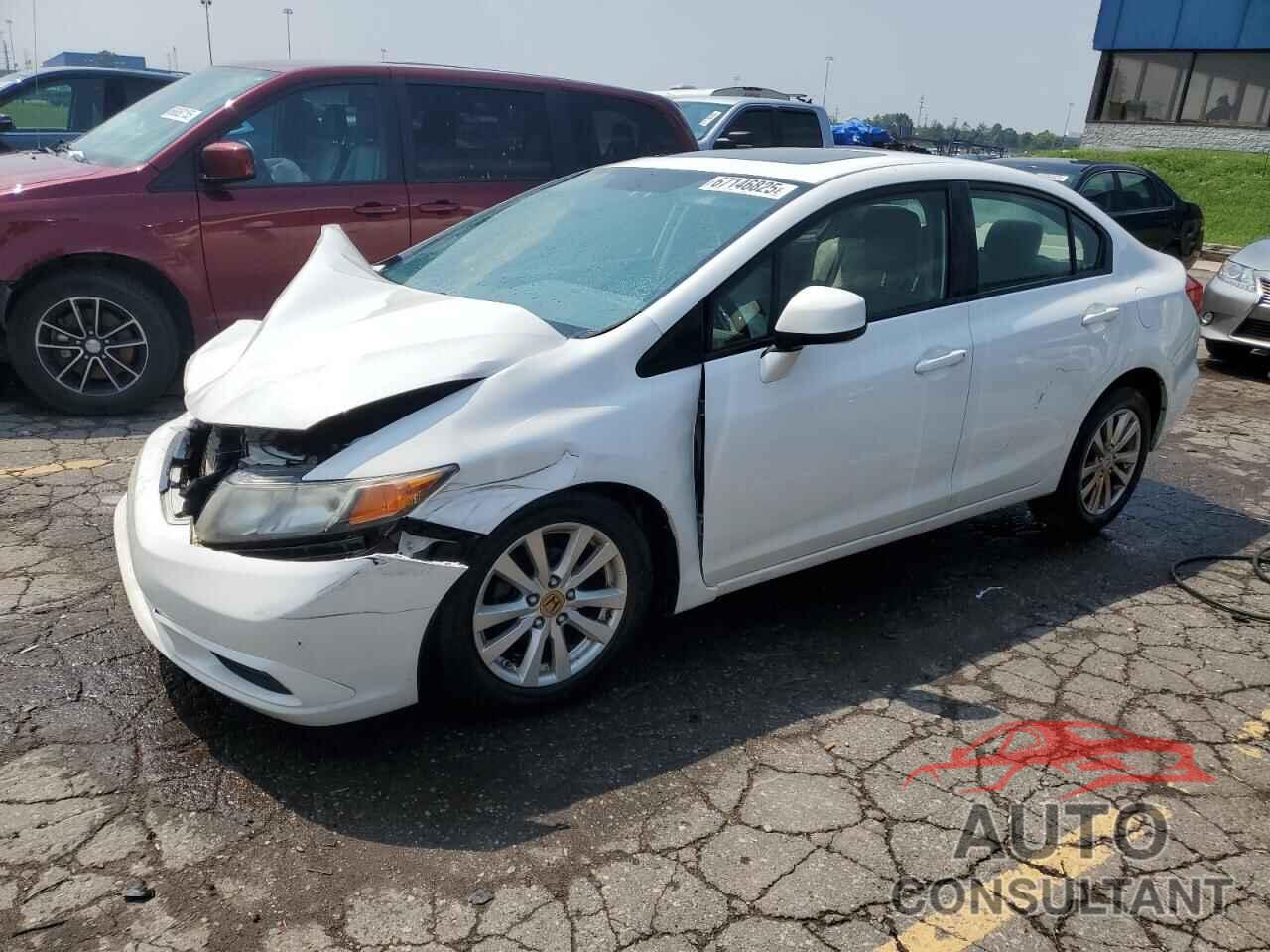 HONDA CIVIC 2012 - JHMFB2F82CS001266