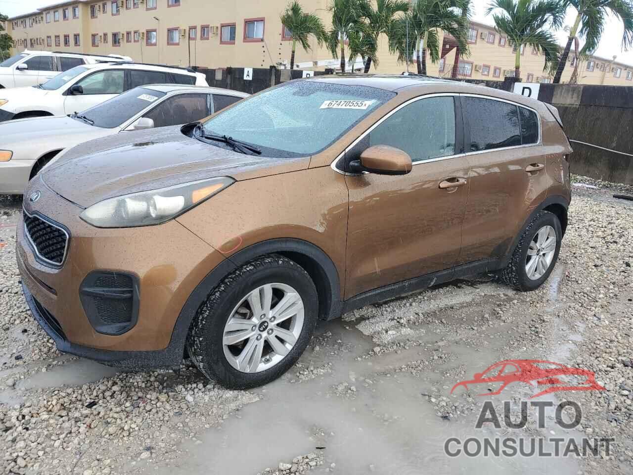 KIA SPORTAGE 2017 - KNDPM3AC1H7075502